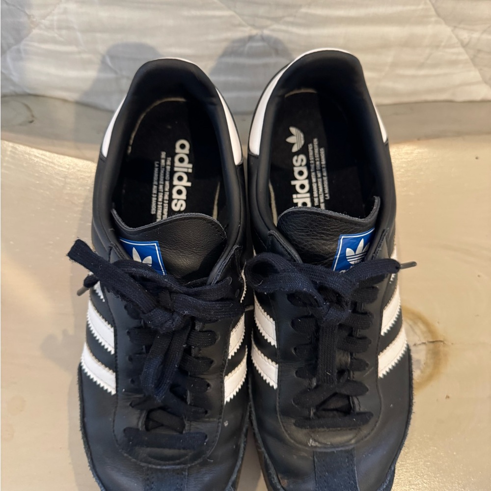 Adidas Black Samba Sneakers - Picture 2 of 6